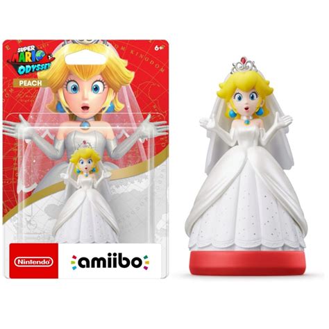 Amiibo Princess Peach Wedding Super Mario Odyssey