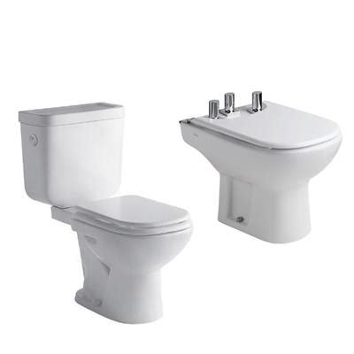 Combo Ferrum Bari Inodoro Largo Deposito Dual Y Bidet Ag