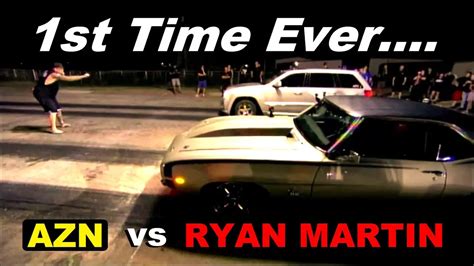 Ryan Martin vs AZN at Quarter Final #1 Street Outlaws OKC Small Tire ...