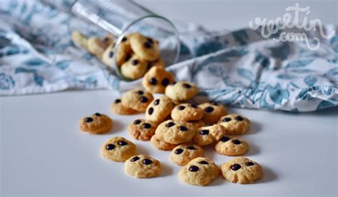 Galletas De Mantequilla Con Pepitas De Chocolate