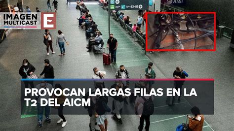 Falla En El Sistema De Migración En El Aicm Por Robo De Cable Youtube