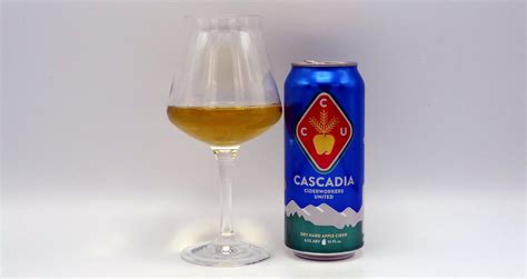 Review: Cascadia Ciderworks United Dry Hard Apple Cider - Portland, OR - US