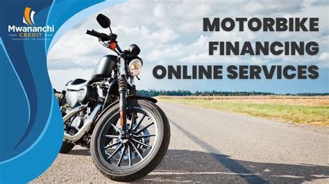 Who Offers The Best Motorbike Financing Online Services?