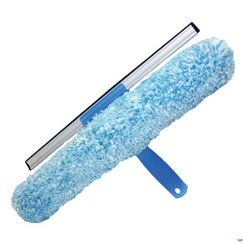 Unger 14 Inch Microfiber Combi Squeegee Scrubber Connect And Clean