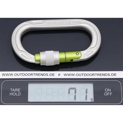 Edelrid Oval Power 2500 Screw II Karabiner Online Kaufen