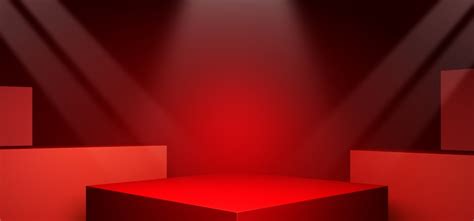 Red Stage Background Material, Red, Squares, Stage Background Image And Wallpaper for Free Download