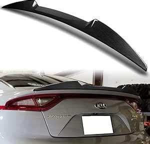 Amazon Eparts Abs Plastic V Style Rear Spoiler Wing Trunk Lid