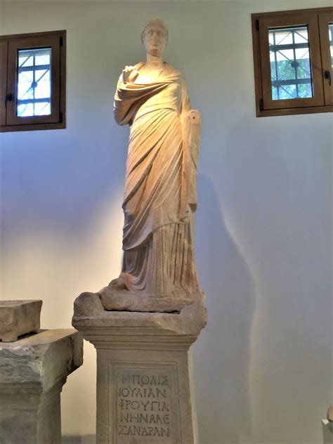 Dion Archaeological Museum Greek Statue Statue Mount Olympus