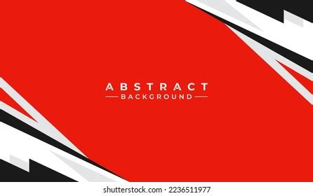 Red Black Abstract Background Modern Minimalist Stock Vector (Royalty ...