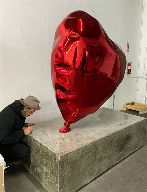 Giant Balloon Heart ROBIN RILE FINE ART