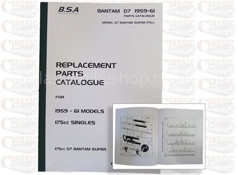 BSA 1959-61 Bantam D7 Parts Book