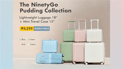 Xiaomi Store PH launches NINETYGO budget travel light bags/luggage