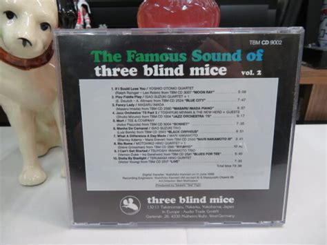 Cd The Famous Sound Of Three Blind Mice Vol Made In W Germany