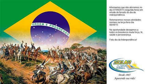 Solarmix: 7 de setembro - independência do Brasil - Feriado nacional