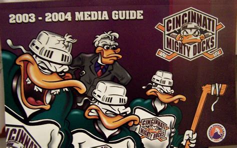 Cincinnati Mighty Ducks Ahl 2003 2004 Media Guide This Med Flickr