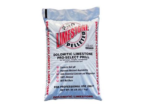 Dolomitic Pelletized Lime - 50lb - Champion Builder Supply