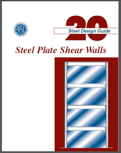 Design Guide 20 - Steel Plate Shear Walls - Construction Files