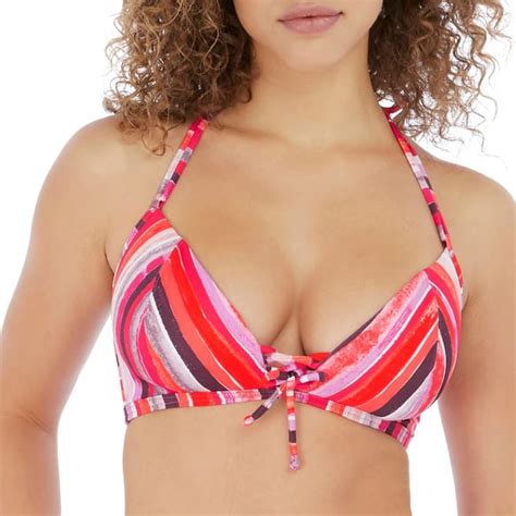 Multi Bali Bay Non Wired Triangle Bikini Top BrandAlley