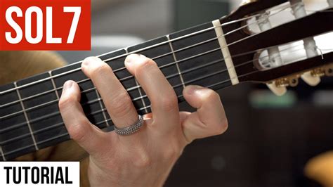 Accordo Di Sol7 Tutorial Chitarra Youtube