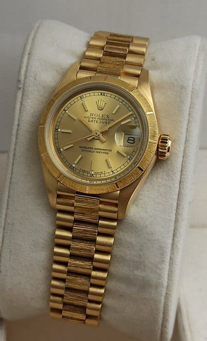 Rolex President Datejust 26 Champagne Dial Yellow Gold Catawiki