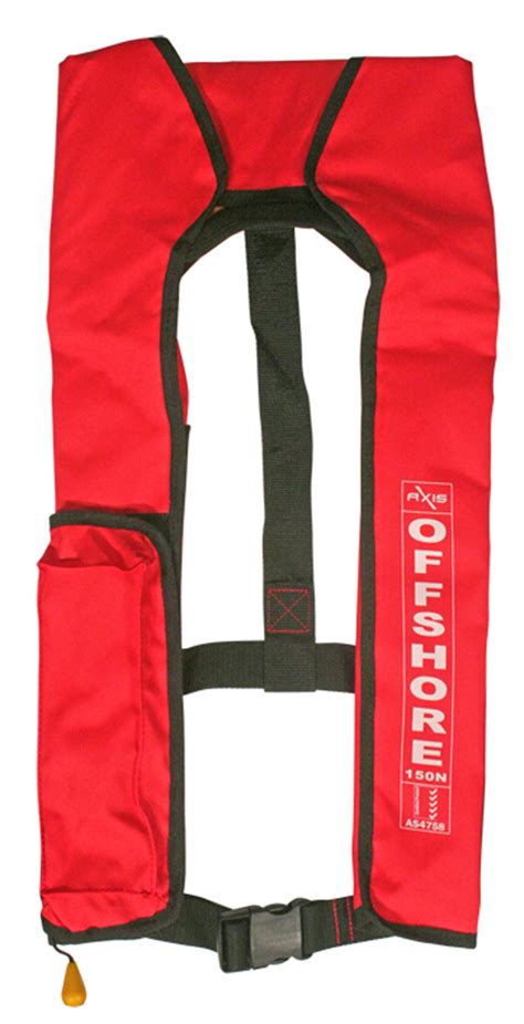 Axis Red 150n Pfd1 Offshore Life Jacket Mr Boats