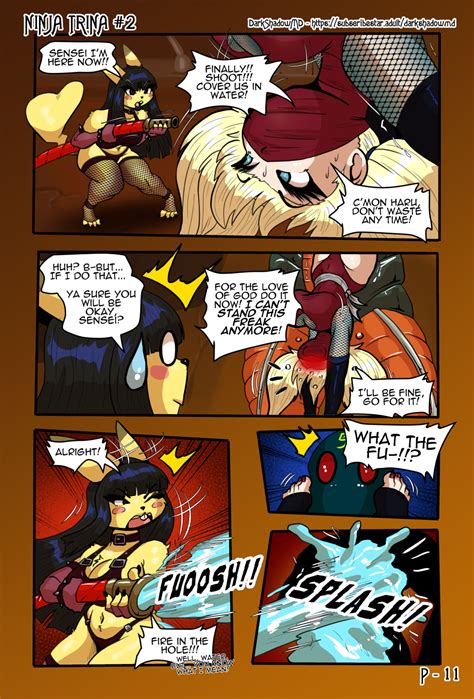 Ninja Trina Vol 2 Pg 11 By DarkShadow777 Hentai Foundry