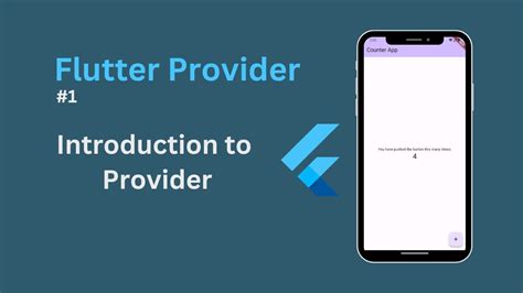 Introduction To Provider In Flutter Provider State Management Flutter