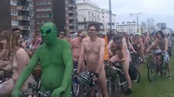 The Brighton Naked Bike Ride Part VoyeurHome
