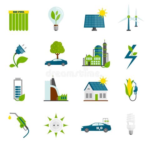 Línea Fina Sistema Del Icono De La Energía Solar Vector Eps10