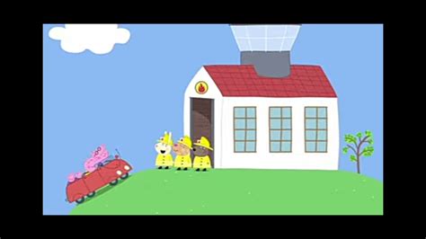 Peppa Pig Fire Station Practice Mummie S Fire Engine Practice Youtube