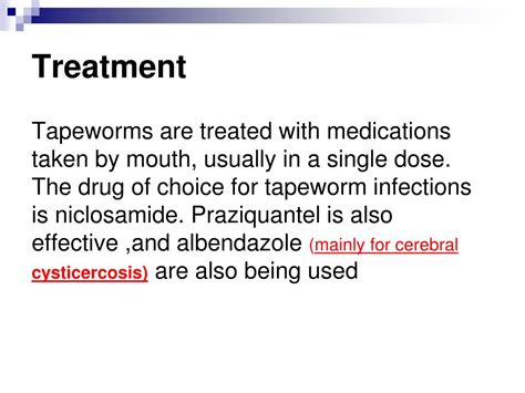 PPT - Tapeworm Infection PowerPoint Presentation, free download - ID:545006