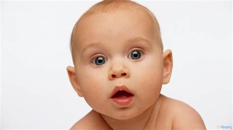 Blue Eyes Little Baby Boy Surprise Hd Wallpaper Cute Little Babies