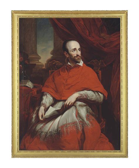 After Sir Anthony Van Dyck Portrait Of Cardinal Guido Bentivoglio