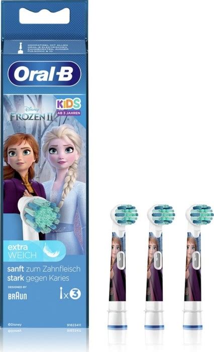 Oral B Kids Mix Spidermanfrozen Kinder Ersatzbürste 3 Stück