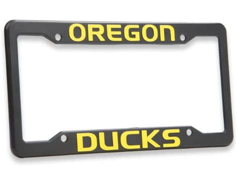 Oregon Ducks License Plate Frame ~ Automotive Exterior Accessories › License Plate Covers And Frames