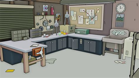 Rick And Morty Garage Wallpapers - Wallpaper Cave