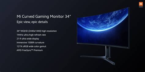 Xiaomi Mi Curved Gaming Monitor Is Coming To Europe