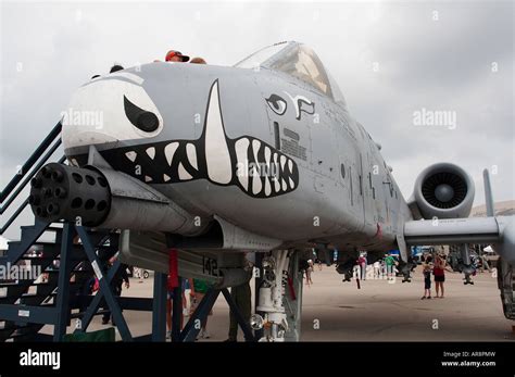 An A10 Warthog airplane Stock Photo - Alamy