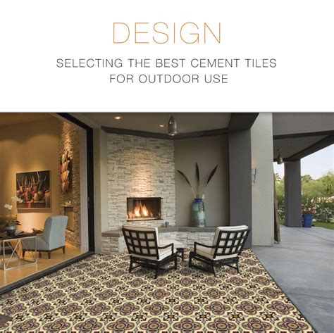 Selecting the Best Cement Tiles for Outdoor Use