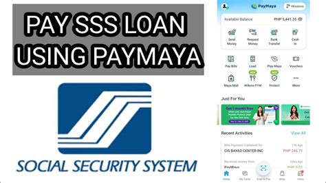 How To Pay Sss Loans Using Paymaya Magbayad Ng Sss Loan Gamit Ang