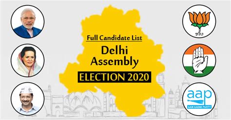 Delhi Assembly Elections Spot Your Constituency S Favourite Candidate