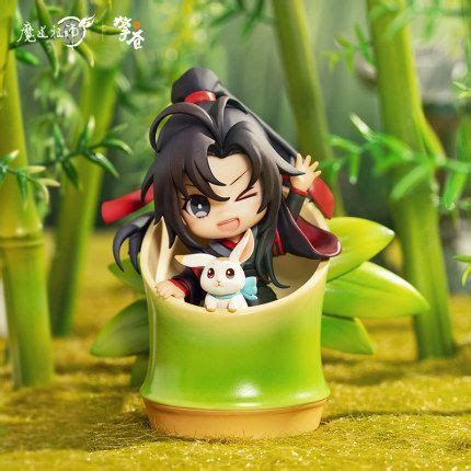 AitaiKuji Mo Dao Zu Shi Qing Cang Official Goods Bamboo Figurine Wei