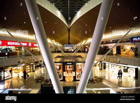 KLIA Kuala Lumpur International Airport departures Stock Photo - Alamy