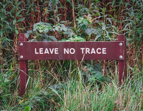 leave  trace principles  epic outdoor adventures geergarage