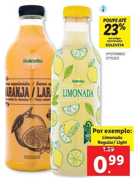 Promo O Bebidas Solevita Em Lidl