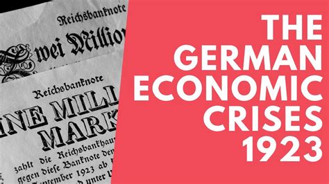 German Economic Crises 1923 YouTube