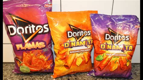 Doritos Flamas Doritos Dinamita Nacho Picoso And Doritos Dinamita Fiery