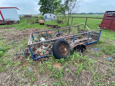 Trailer Heugatter Auction Bowie Texas