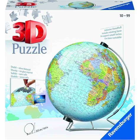 Gioco Puzzle 3d Globo RAVENSBURGER 1 PZ Coop Shop