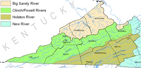 Map Of West Virginia Rivers